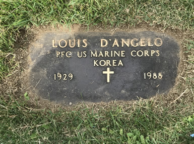 Louis D'Angelo Grave Marker